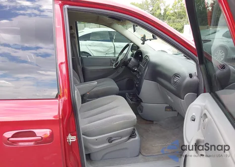 2007 Dodge Caravan Sxt z USA, uszkodzony, nr VIN 1D4GP45R07B161281